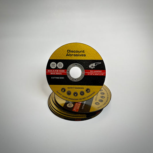 Cutting Disc 4-112"× 3/64"×7/8” (25 Pcs.)