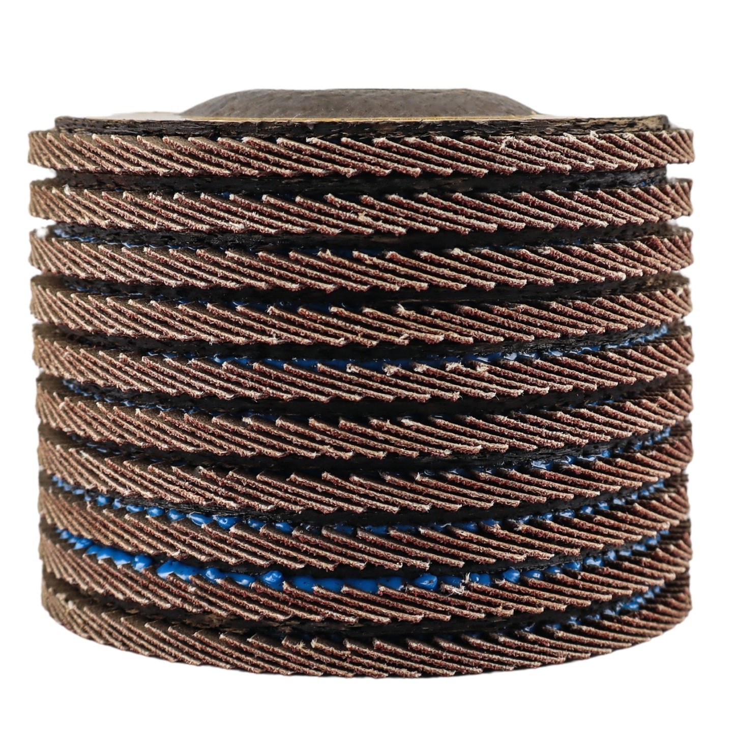 Premium Aluminum Oxide Flap Disc 4-1/2"x7/8" Type 27, 80 Grit - 10 Pack