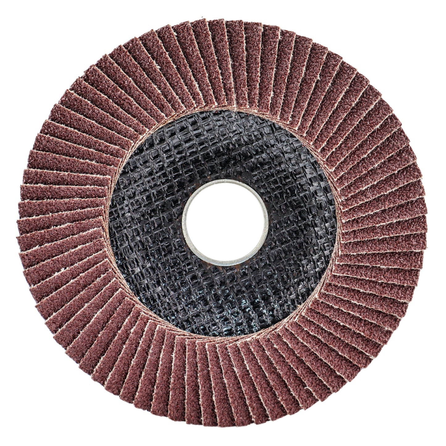Premium Aluminum Oxide Flap Disc 4-1/2"x7/8" Type 27, 60 Grit - 10 Pack