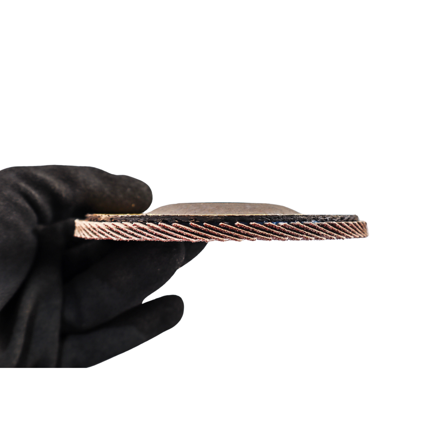 Premium Aluminum Oxide Flap Disc 4-1/2"x7/8" Type 27, 120 Grit - 10 Pack