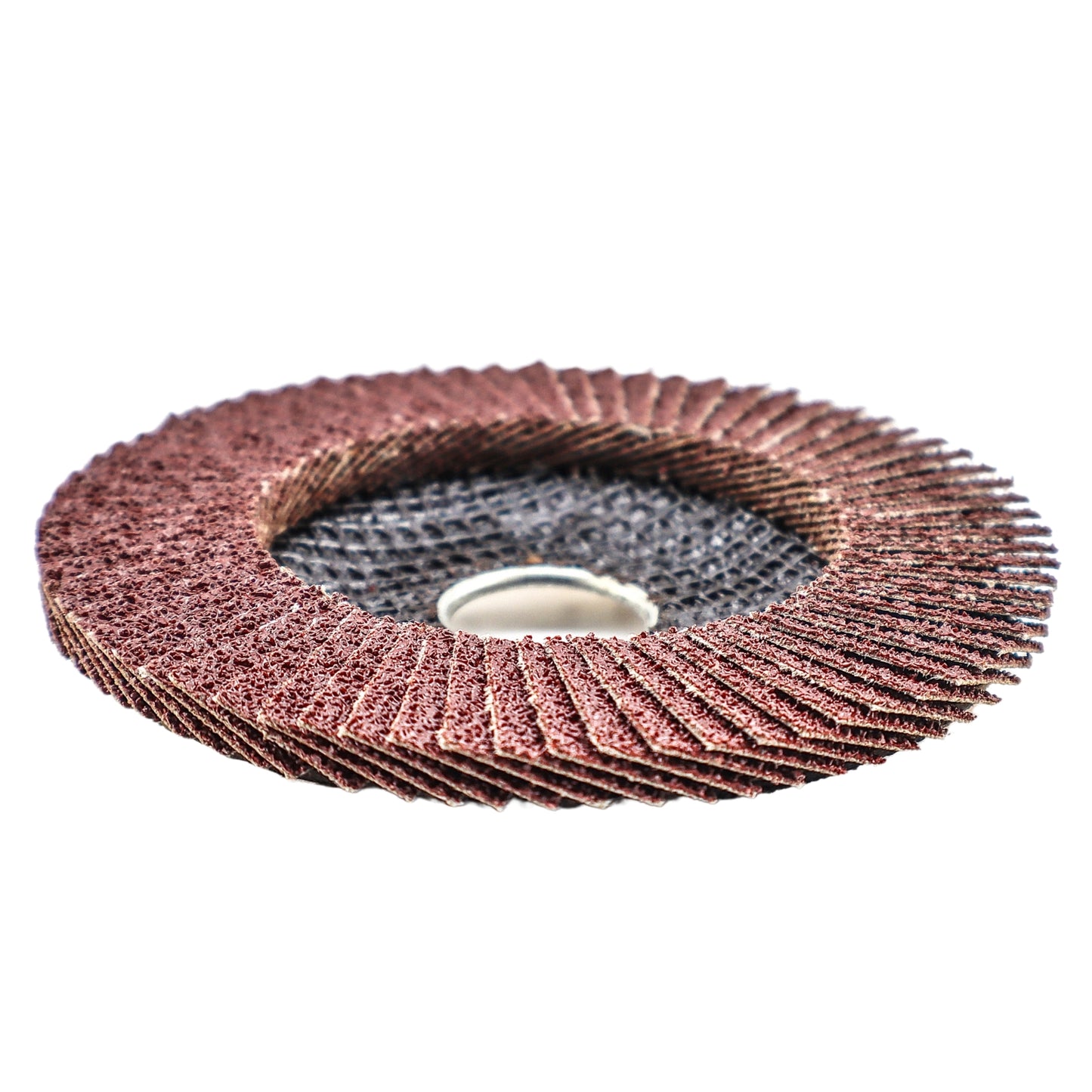 Premium Aluminum Oxide Flap Disc 4-1/2"x7/8" Type 27, 40 Grit - 10 Pack