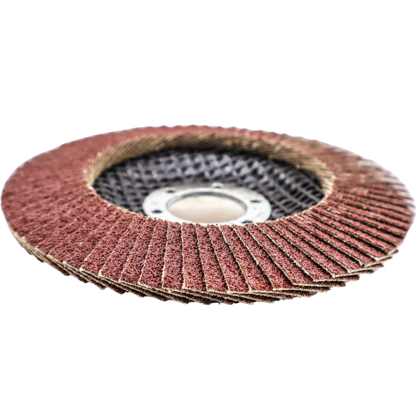 Premium Aluminum Oxide Flap Disc 4-1/2"x7/8" Type 29, 80 Grit - 10 Pack