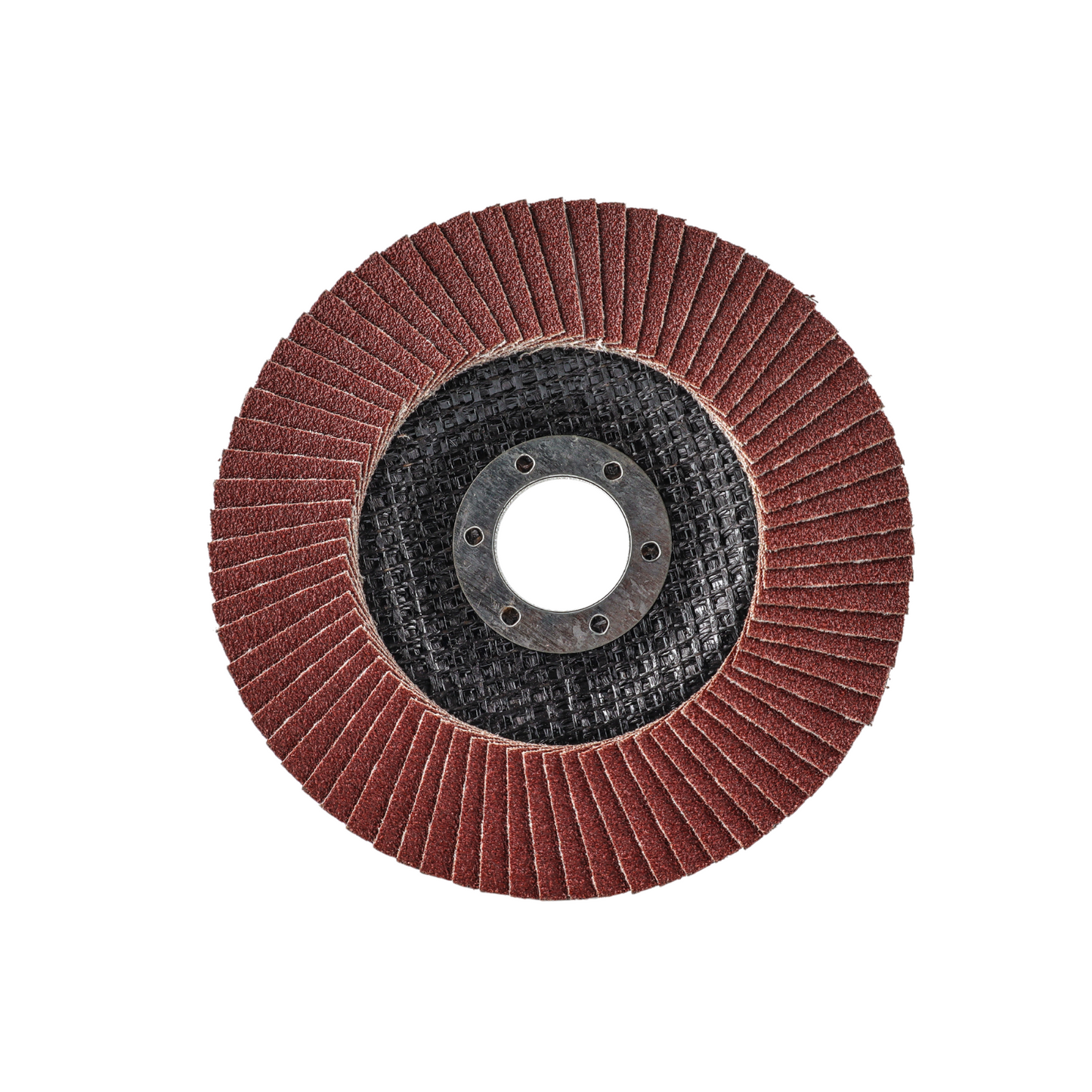 Premium Aluminum Oxide Flap Disc 4-1/2"x7/8" Type 27, 120 Grit - 10 Pack